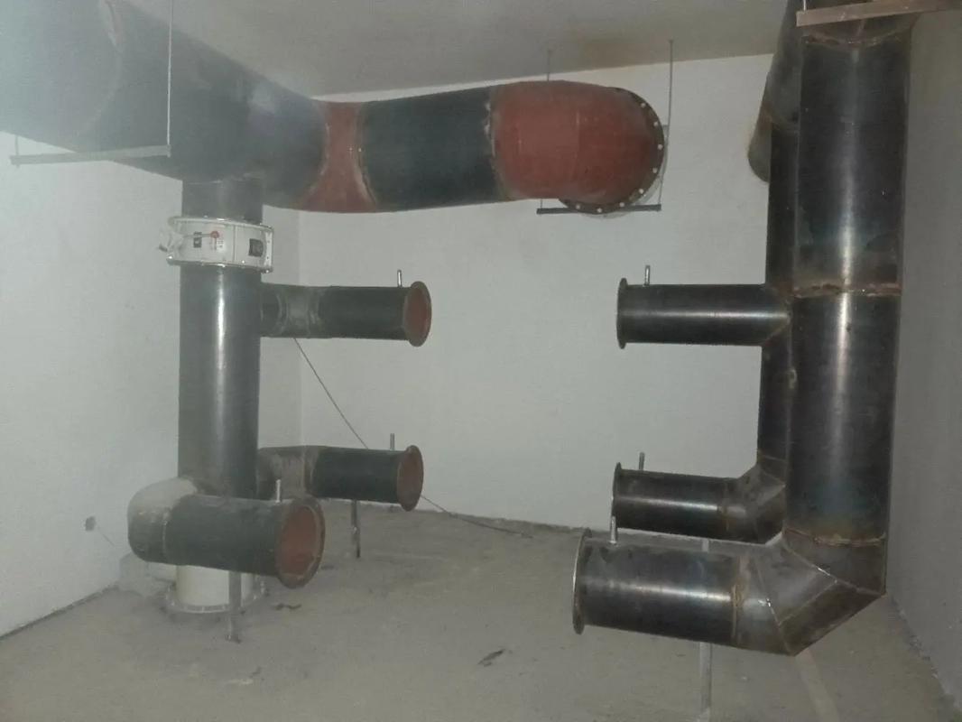 为安全护航 瑞和阳光城人防通风设备安装纪实